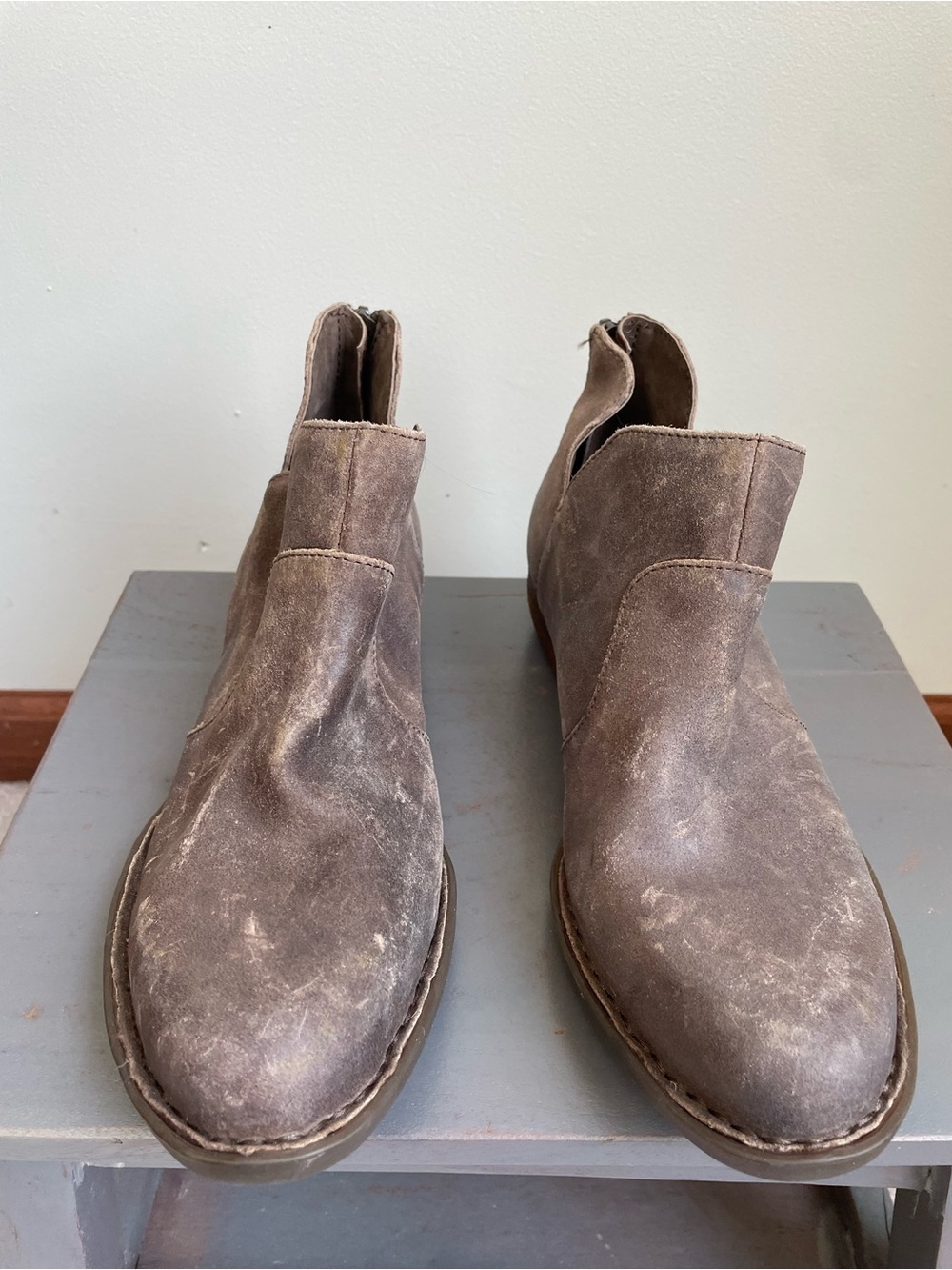 BORN Women Kerri Western Leather Boots - NEW NWOB
